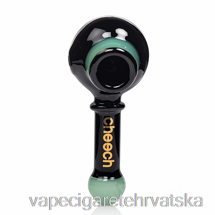 Vape Hrvatska Cheech Glass Dual Spoon Lula Black / Jade